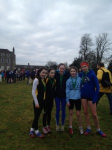 KCH Girls' U-14 relay team